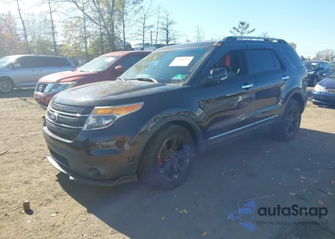 2014 Ford Explorer Limited из США, поврежденный, VIN 1FM5K8F80EGB22346